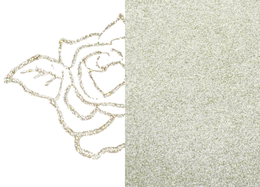 VIVA Decor 3D Stempelfarbe Silbergold Metallic
