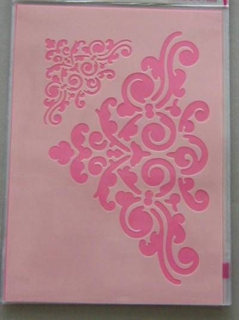 Stencil DIN A 5 Ornament 2 teilig
