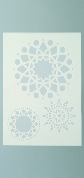 Stencils Mandala 3-teilig