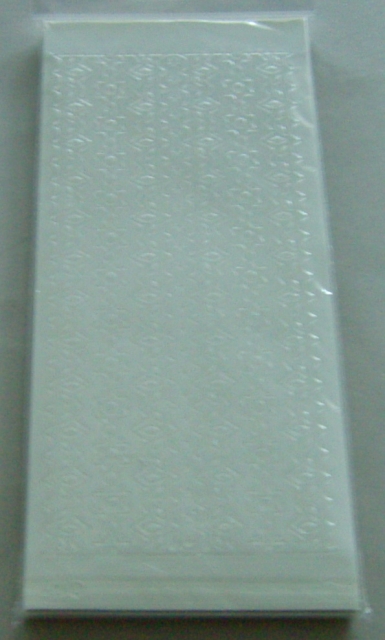 Stickerbogen 10 x 23 cm Bordüren transparent