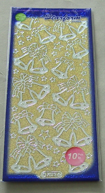 Le Suh Glitzer Weihnachtsglocken gold