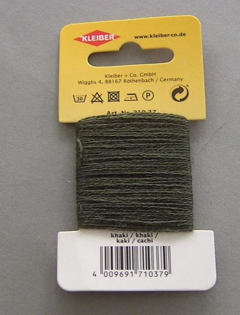 Kleiber Stopfgarn Wolle Polyacryl 20 Meter khaki