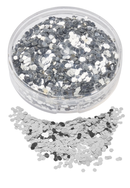 Streu-Flitter 13 Gramm silber