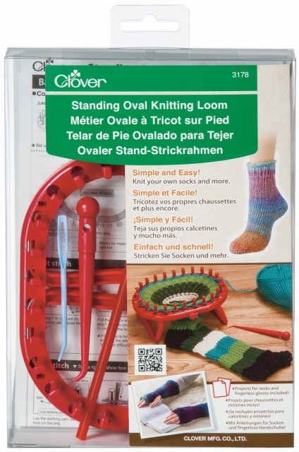 Clover Ovaler Stand-Strickrahmen