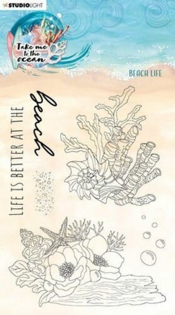 Studio Light Take me to the Ocean Clear Stamps Beach Life