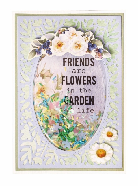 Studio Light Floral Border Cards Essentials Cutting Dies Stanzschablonen
