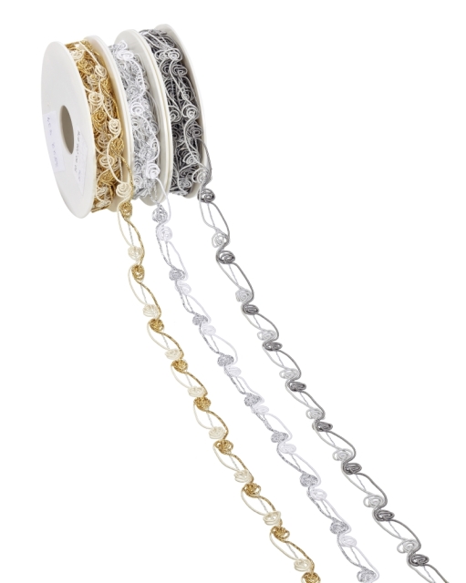 Band Style pro Meter gold-creme