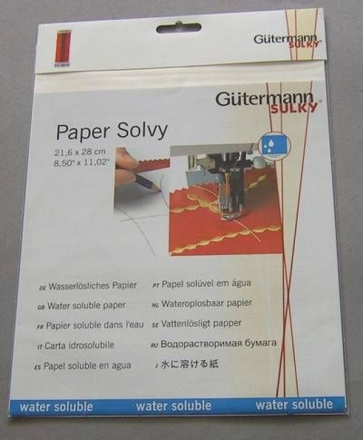 SULKY Paper Solvy