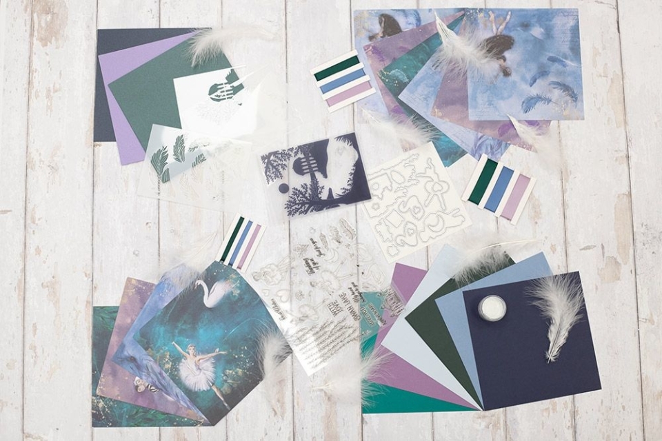 Crafter's Companion Sara Signature Box Swan Lake