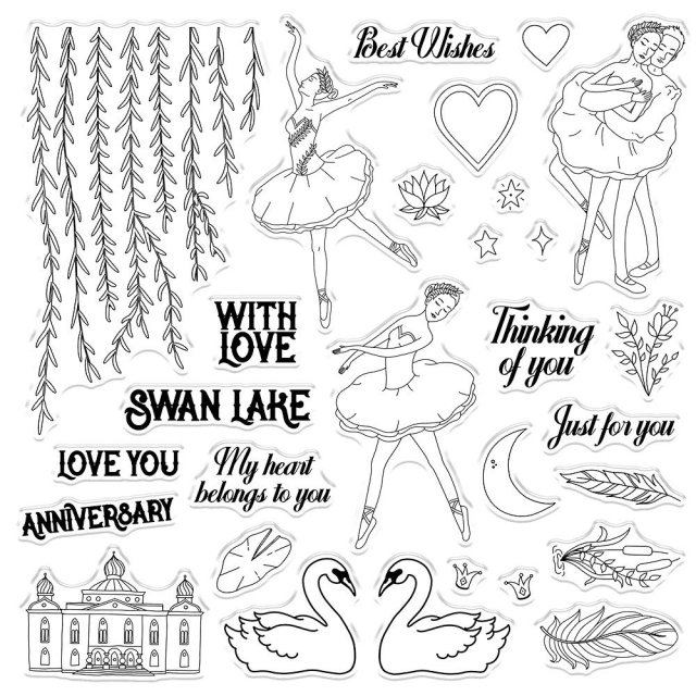 Crafter's Companion Sara Signature Box Swan Lake
