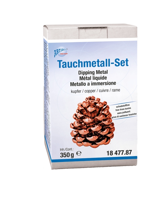 Tauchmetall kupfer 350 Gramm