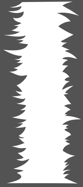 The Crafter's Workshop Grass Slimline Stencil