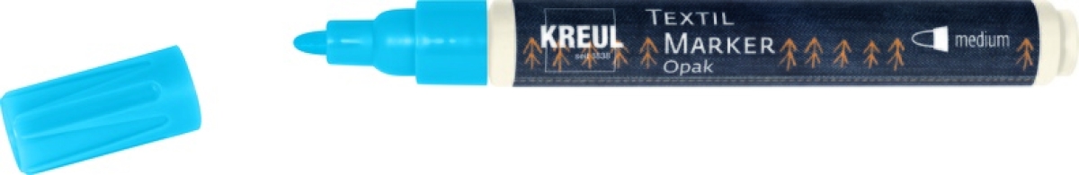 Kreul Textil Marker Opak medium Blau