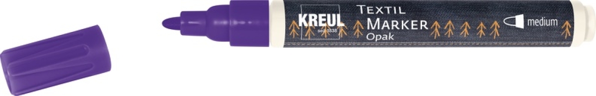 Kreul Textil Marker Opak medium Violett