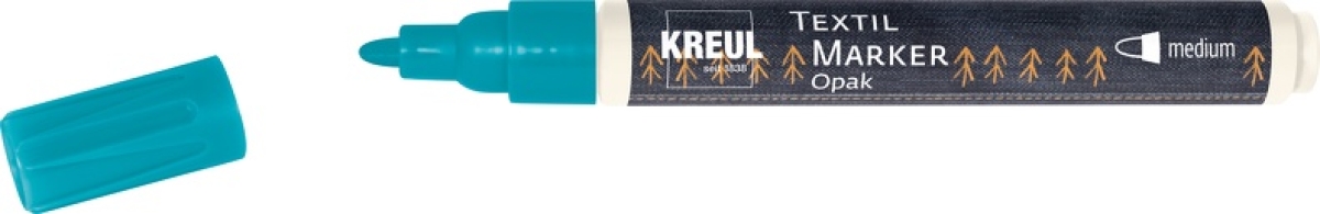 Kreul Textil Marker Opak medium Türkis