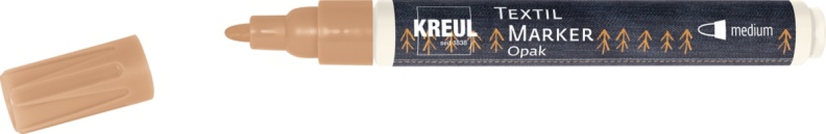 Kreul Textil Marker Opak medium Kupfer