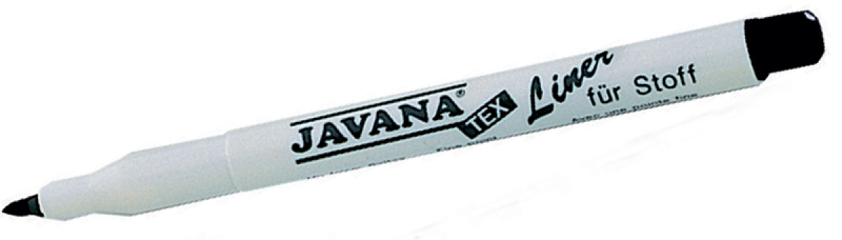 JAVANA TEXTIL Liner für Stoff schwarz