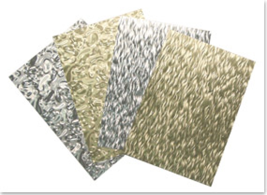 Dufex Textur A4, Sortiment, Welle & Paisley