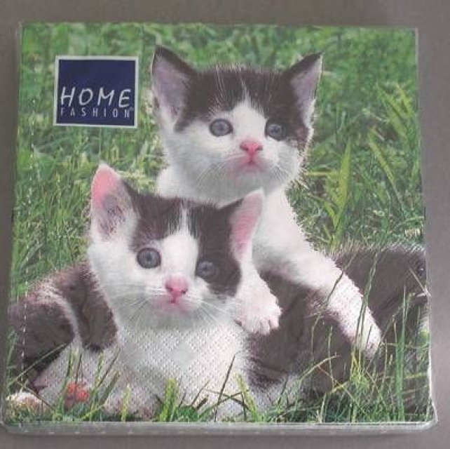 Serviettenzauber Katze