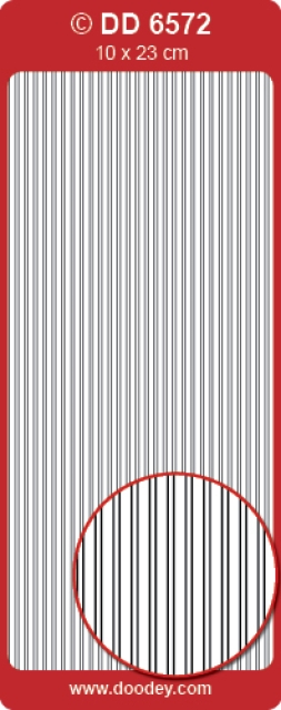 Reddy Stickerbogen 10 x 23 cm Frames Multi / Lines Rahmen und Linien gold