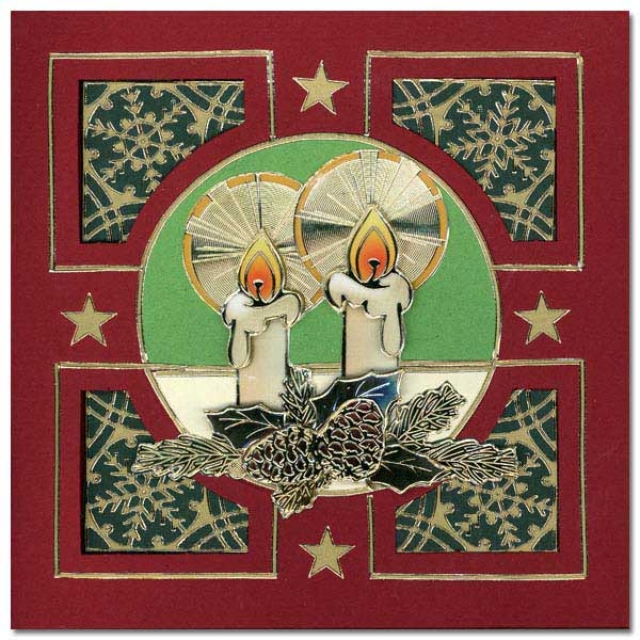Reddy Stickerbogen 10 x 23 cm Frames Multi / Lines Rahmen und Linien gold