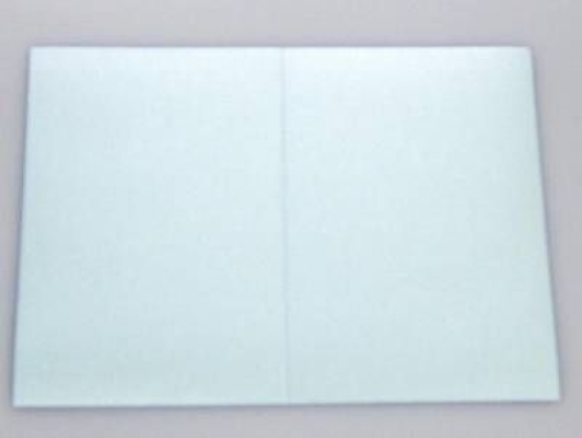 Grußkarte 10,2 x 15,2 cm pastell blau