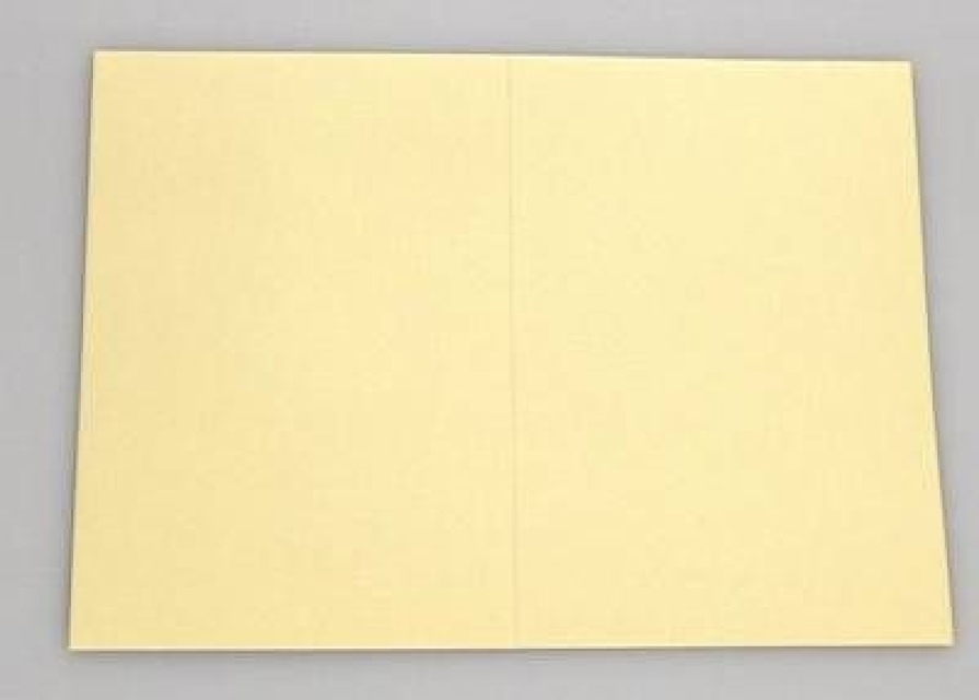 Grußkarte 10,2 x 15,2 cm gold