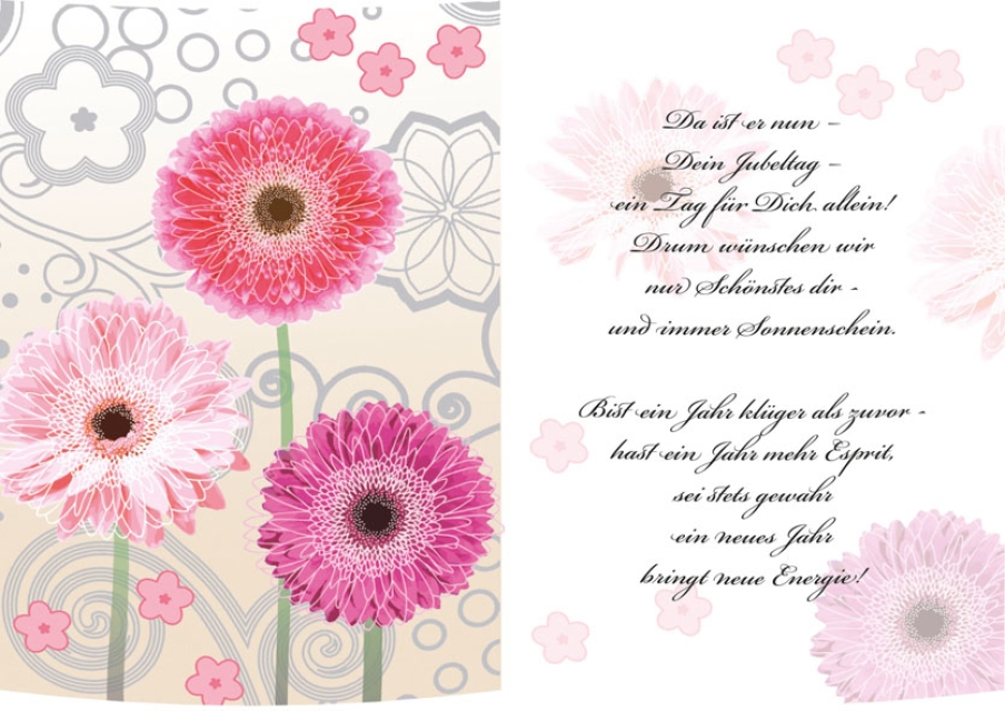 Reddy Cards Transparentpapier,  A5, Gedichte, Geburtstag allgemein 1