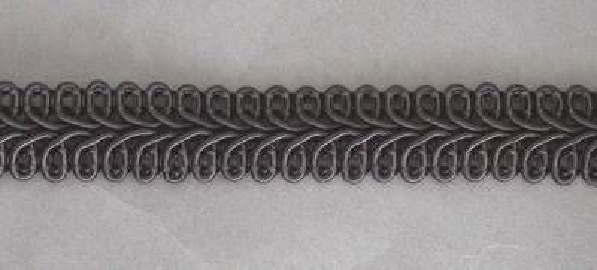 Posamentenborte 13 mm braun je Meter