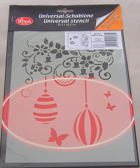 VIVA Decor Universalschablone Ostereier am Zweig