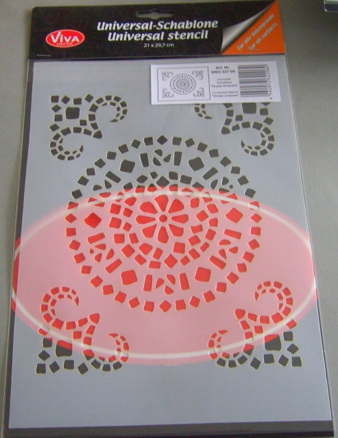 VIVA Decor Universalschablone "Mosaik Ornament"