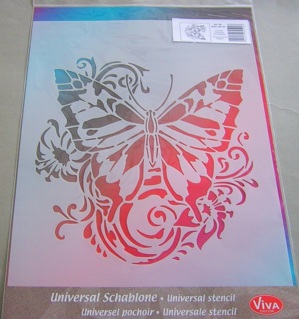 VIVA Decor Universalschablone A3 Schmetterling