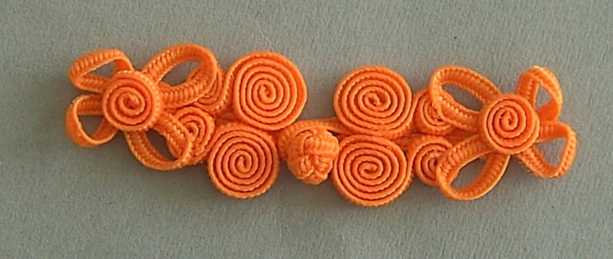 Posamentenverschluß orange