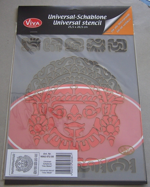 VIVA Decor Universalschablone Inka Maske