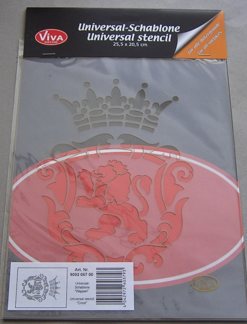 VIVA Decor Universalschablone Wappen