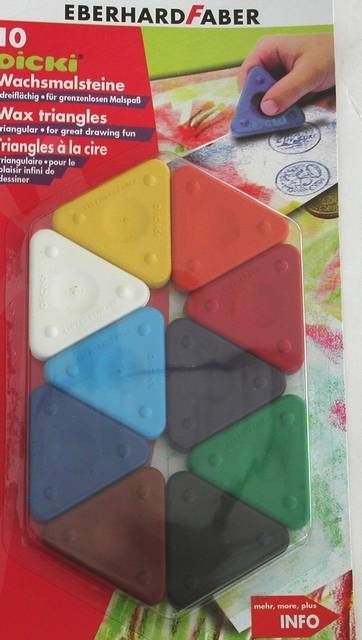 Eberhard Faber 10 Dicki Wachsmalsteine