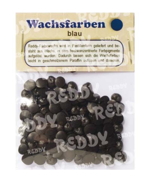 Wachsfarbe 5 Gramm blau