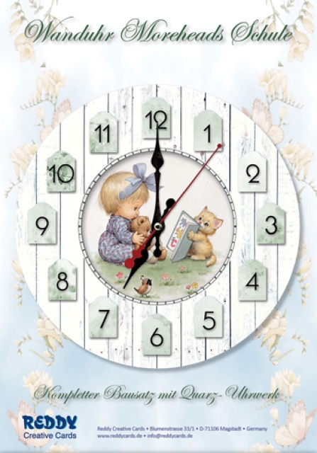 Reddy Cards Wanduhr Moreheads Schule