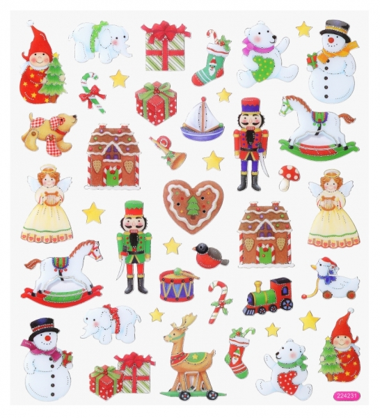 Hobbyfun Design Sticker Weihnachten VI