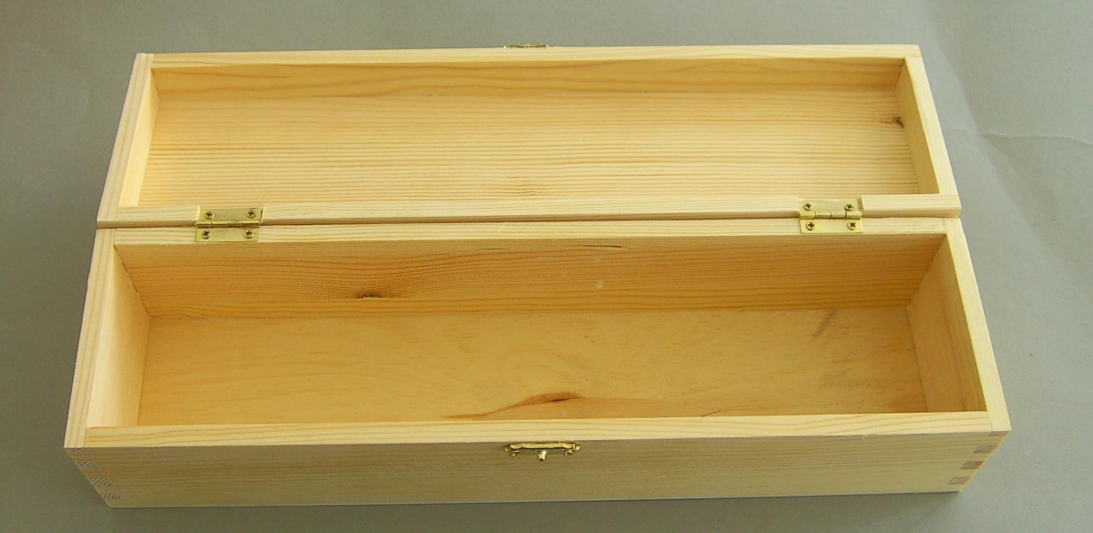Weinbox Holz 33,5 x 9 cm