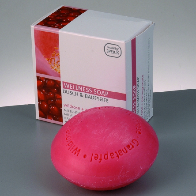 Wellness Seife Wildrose und Granatapfel 200 Gramm