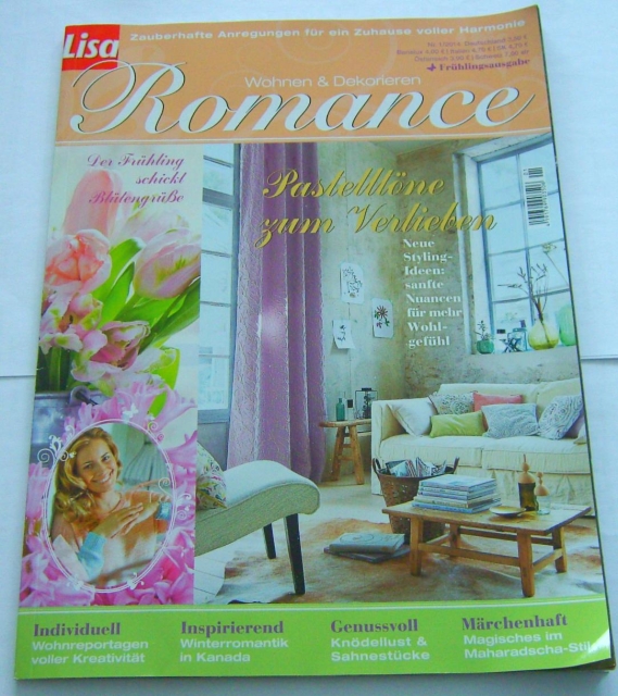 LISA Romance Wohnen und Dekorieren 01/2014