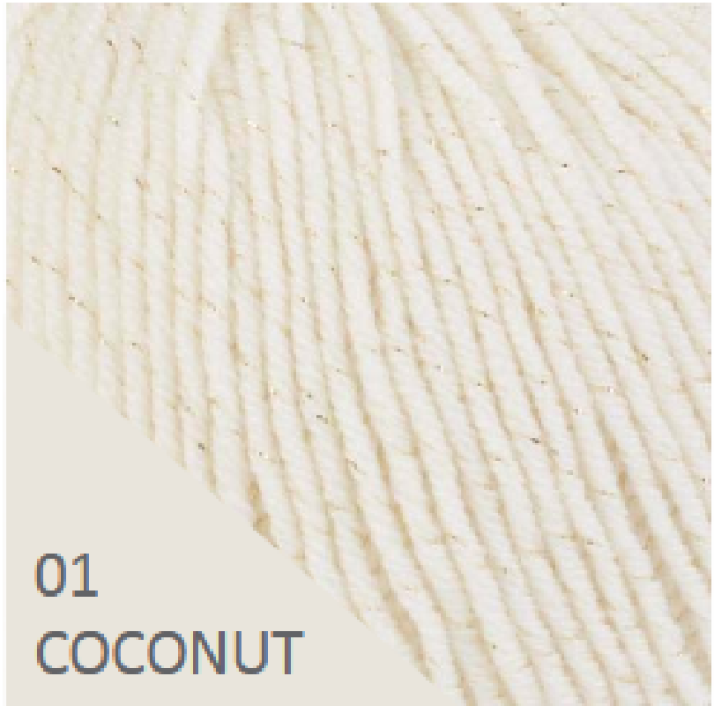 DMC Wooly chic 50 Gramm coconut