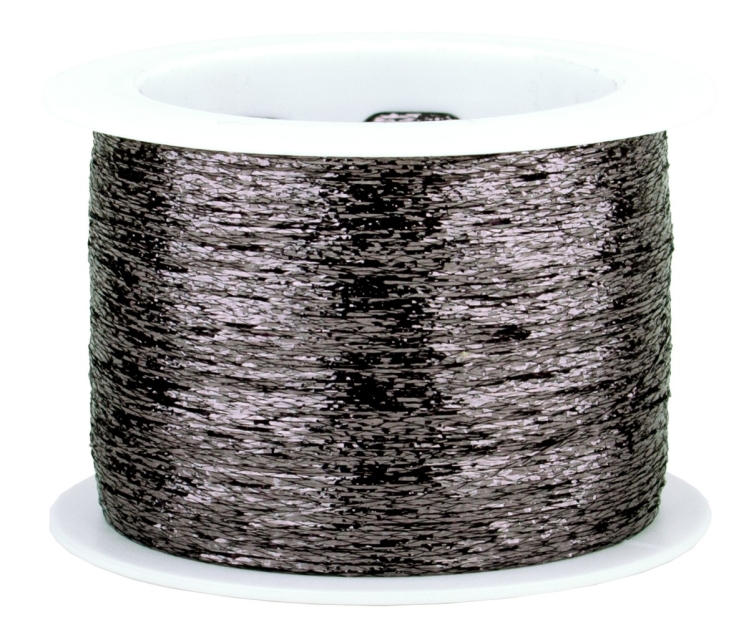 Woolly Hugs Glitzer Beilaufgarn Schwarz