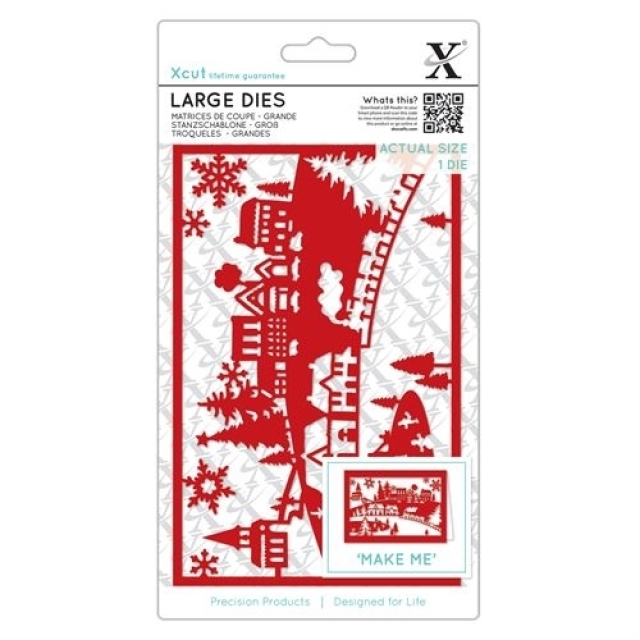 Xcut Large Dies Stanzschablone Festive Delivery