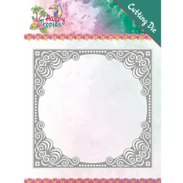 Yvonne Creations Die Schneideschablone Happy Tropics Tropical Frame