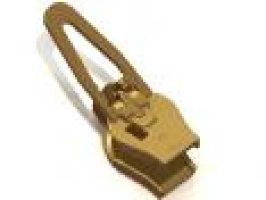 ZlideOn Ersatzschieber für Reißverschlüsse 5A Metal old brass