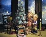 Reddy 3D Bastelset von M.I. Hummel "Am Weihnachtsbaum"