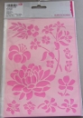 Stencils Blüten 10-teilig