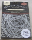 Glimmer Screens / Schablonen "Tattered Traveller" 3 Teile